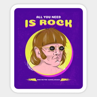 All You Need Is Rock Sticker